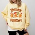 Hangin With My Cookies Gingerbread Men Women Xmas Teacher Comfort Colors Sweatshirt Butter Hangin With My Cookies Gingerbread Men Women Xmas Teacher Comfort Colors Sweatshirt Butter