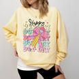 Happy Dot Day 2025 Coquette Bow Teachers Kids Boys Girls Comfort Colors Sweatshirt Butter Happy Dot Day 2025 Coquette Bow Teachers Kids Boys Girls Comfort Colors Sweatshirt Butter