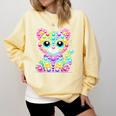 Happy Dot Day Colorful Polka Dot Cat Kitten Teachers Kids Comfort Colors Sweatshirt Butter Happy Dot Day Colorful Polka Dot Cat Kitten Teachers Kids Comfort Colors Sweatshirt Butter