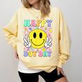 Happy Dot Day Shirts Teacher Student Girls Kids Smile Face Comfort Colors Sweatshirt Butter Happy Dot Day Shirts Teacher Student Girls Kids Smile Face Comfort Colors Sweatshirt Butter