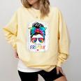 Happy Fri-Yay Friday Teacher Life Happy Friday Comfort Colors Sweatshirt Butter