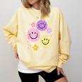 Happy To See Your Face Teacher Flower Back To School Comfort Colors Sweatshirt Butter Happy To See Your Face Teacher Flower Back To School Comfort Colors Sweatshirt Butter