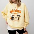 Haunted By 6-7 Halloween Math Teacher Joke Comfort Colors Sweatshirt Butter Haunted By 6-7 Halloween Math Teacher Joke Comfort Colors Sweatshirt Butter