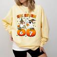 Haunted By 67 Boo Ghost Pumpkin Halloween Teacher Comfort Colors Sweatshirt Butter Haunted By 67 Boo Ghost Pumpkin Halloween Teacher Comfort Colors Sweatshirt Butter