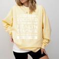 Health Teacher Tshirt Appreciation For Men Women Comfort Colors Sweatshirt Butter