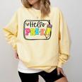 Hello Pre-K Team Preschool Teacher Kids Back To School Comfort Colors Sweatshirt Butter Hello Pre-K Team Preschool Teacher Kids Back To School Comfort Colors Sweatshirt Butter