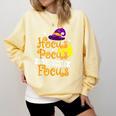 Hocus Pocus Everybody Focus Halloween Teacher Men Women Kids Comfort Colors Sweatshirt Butter Hocus Pocus Everybody Focus Halloween Teacher Men Women Kids Comfort Colors Sweatshirt Butter