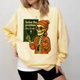HUGvyn Halloween Skeleton Six Seven 67 Meme PEMDAS Teacher Comfort Colors Sweatshirt Butter HUGvyn Halloween Skeleton Six Seven 67 Meme PEMDAS Teacher Comfort Colors Sweatshirt Butter