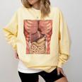 Human Muscles Organs Scary Anatomy Teacher Halloween Costume Comfort Colors Sweatshirt Butter Human Muscles Organs Scary Anatomy Teacher Halloween Costume Comfort Colors Sweatshirt Butter