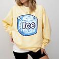 Ice Halloween Pun Costume Easy Lazy Team Group Teacher Comfort Colors Sweatshirt Butter Ice Halloween Pun Costume Easy Lazy Team Group Teacher Comfort Colors Sweatshirt Butter