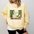 I'Ll Just Wait Until It's Quiet Sarcastic Teacher Comfort Colors Sweatshirt Butter