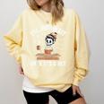 I’Ll Just Wait Until It’s Quiet Skeleton Teacher Comfort Colors Sweatshirt Butter