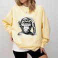 Well I'Ll Be a Monkey's Uncle Teacher And Student Comfort Colors Sweatshirt Butter Well I'Ll Be a Monkey's Uncle Teacher And Student Comfort Colors Sweatshirt Butter