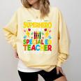 I'm Not a Superhero But I'm a SPED Special Education Teacher Comfort Colors Sweatshirt Butter I'm Not a Superhero But I'm a SPED Special Education Teacher Comfort Colors Sweatshirt Butter
