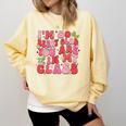 I'm So Berry Glad You Are Strawberry Elementary Teacher Comfort Colors Sweatshirt Butter