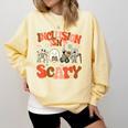 Inclusion Isn't Scary SLP Sped Teacher Halloween Comfort Colors Sweatshirt Butter Inclusion Isn't Scary SLP Sped Teacher Halloween Comfort Colors Sweatshirt Butter
