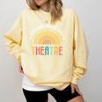 It's A Good Day To Teach Theatre Drama Club School Teacher Comfort Colors Sweatshirt Butter