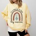 Its A Good Day To Teach Tiny Musicians Music Teacher Rainbow Comfort Colors Sweatshirt Butter Its A Good Day To Teach Tiny Musicians Music Teacher Rainbow Comfort Colors Sweatshirt Butter
