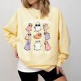 It’s Okay To Feel All The Feels Special Ed Teacher Halloween Comfort Colors Sweatshirt Butter