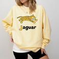 J Is For Jaguar ABC Alphabet T-Shirt For Teachers Students Comfort Colors Sweatshirt Butter