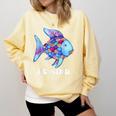 Be Kind Rainbow Fish Teacher Life Teaching Back To School Comfort Colors Sweatshirt Butter Be Kind Rainbow Fish Teacher Life Teaching Back To School Comfort Colors Sweatshirt Butter