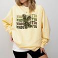 Kindergarten Camo Camouflage Boy Teacher Back To School Comfort Colors Sweatshirt Butter Kindergarten Camo Camouflage Boy Teacher Back To School Comfort Colors Sweatshirt Butter
