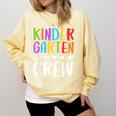 Kindergarten Crew Shirt Kinder Crew Teacher Boy Girl Comfort Colors Sweatshirt Butter Kindergarten Crew Shirt Kinder Crew Teacher Boy Girl Comfort Colors Sweatshirt Butter