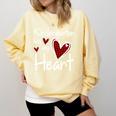 Kindergarten Has My Heart Buffalo Print Teacher Valentine Comfort Colors Sweatshirt Butter Kindergarten Has My Heart Buffalo Print Teacher Valentine Comfort Colors Sweatshirt Butter