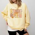 Kindergarten Teacher Fall Pumpkin Autumn Cute Comfort Colors Sweatshirt Butter