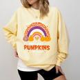 Kindergarten Teacher Pumpkin Patch Cute Comfort Colors Sweatshirt Butter