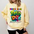 Let The Games Begin Fourth Grade Field Day 2025 Teacher Kid Comfort Colors Sweatshirt Butter Let The Games Begin Fourth Grade Field Day 2025 Teacher Kid Comfort Colors Sweatshirt Butter