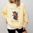 Let's Eat Kids Grammar Werewolf Halloween Teacher Comfort Colors Sweatshirt Butter Let's Eat Kids Grammar Werewolf Halloween Teacher Comfort Colors Sweatshirt Butter