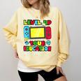Level Up Your Education Gaming Inspired Teacher Gamers Comfort Colors Sweatshirt Butter Level Up Your Education Gaming Inspired Teacher Gamers Comfort Colors Sweatshirt Butter