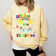 Level Up Your Education Gaming Inspired Teacher Gamers For Men Women Kids Comfort Colors Sweatshirt Butter Level Up Your Education Gaming Inspired Teacher Gamers For Men Women Kids Comfort Colors Sweatshirt Butter