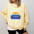 Literacy For All Visually Impaired Braille Teacher The Blind Comfort Colors Sweatshirt Butter