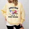 Little Miss Music Teacher Music Teacher Team Comfort Colors Sweatshirt Butter Little Miss Music Teacher Music Teacher Team Comfort Colors Sweatshirt Butter