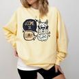 Llama Shirt English Teacher School Student ESL Joke Comfort Colors Sweatshirt Butter