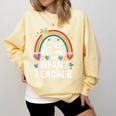 I Love Bee-Ing An Infant Teacher Toddler Teaching Comfort Colors Sweatshirt Butter I Love Bee-Ing An Infant Teacher Toddler Teaching Comfort Colors Sweatshirt Butter