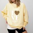 Love Leopard Print Teacher Cheetah School Inspire Teach Comfort Colors Sweatshirt Butter Love Leopard Print Teacher Cheetah School Inspire Teach Comfort Colors Sweatshirt Butter