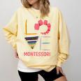 Love Montessori Education Math Teacher Comfort Colors Sweatshirt Butter Love Montessori Education Math Teacher Comfort Colors Sweatshirt Butter