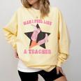 Man I Feel Like A Teacher Retro Western Country Cowgirl Comfort Colors Sweatshirt Butter Man I Feel Like A Teacher Retro Western Country Cowgirl Comfort Colors Sweatshirt Butter