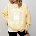 Math And Cats Apparel For Teachers Students Cat Lovers Comfort Colors Sweatshirt Butter Math And Cats Apparel For Teachers Students Cat Lovers Comfort Colors Sweatshirt Butter