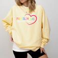Multilingual Learner Teacher Heart Comfort Colors Sweatshirt Butter Multilingual Learner Teacher Heart Comfort Colors Sweatshirt Butter