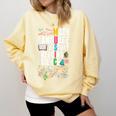 Music Teacher Music Math Language History Reading Science Comfort Colors Sweatshirt Butter