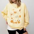 Music Teacher Orchestra Shirt Spooky Halloween Ghost Band Comfort Colors Sweatshirt Butter
