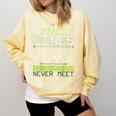Nerdy Math Lovers Geometry Pun Mathematics Teachers Comfort Colors Sweatshirt Butter