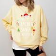 Be Nice Teacher Santa Watching Xmas School Students For Men Women Comfort Colors Sweatshirt Butter Be Nice Teacher Santa Watching Xmas School Students For Men Women Comfort Colors Sweatshirt Butter