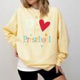 P Is For Preschool Teacher Student Back To School Comfort Colors Sweatshirt Butter P Is For Preschool Teacher Student Back To School Comfort Colors Sweatshirt Butter