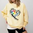 Para Heart Teacher Paraprofessional Paraeducator Men Women Comfort Colors Sweatshirt Butter Para Heart Teacher Paraprofessional Paraeducator Men Women Comfort Colors Sweatshirt Butter