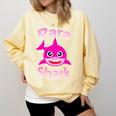 Para Shark Paraprofessional Female Teacher Comfort Colors Sweatshirt Butter